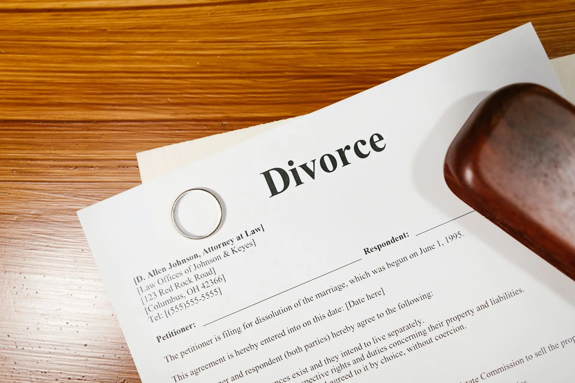 Divorce Certificate